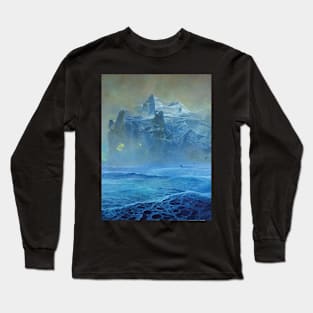 Zdzislaw Beksinski Sea - Neorealism Art Long Sleeve T-Shirt